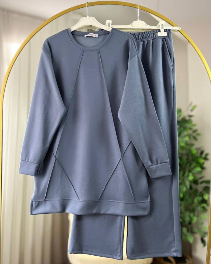 NOSA KARO MODEL BELİ LASTİKLİ SALAŞ OYSO TAKIM 1009-23-BUZ MAVİ - 1